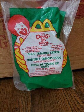 NEW McDonald's Happy Meal Toy Disney Doug's First Movie Doug Treasure Keeper